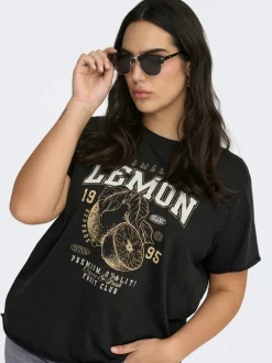 Hot CARLUCY T-shirt Dame Toppe