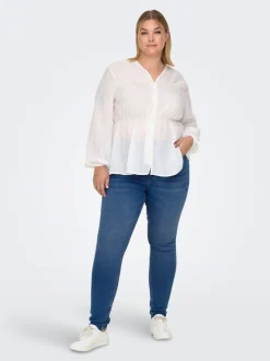Online CARLUNA Høj talje Skinny fit Jeans Dame Jeans|Jeans
