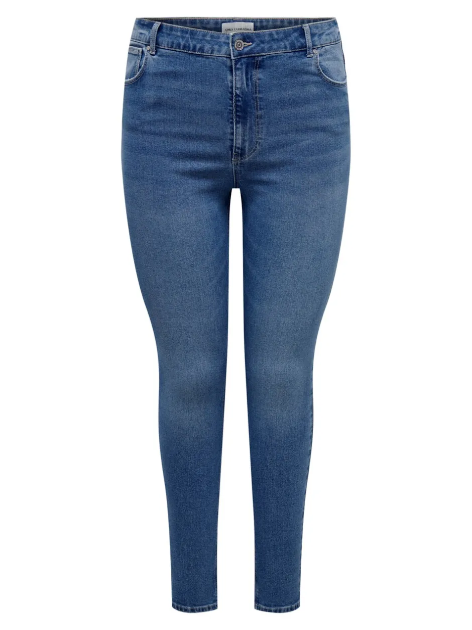 Online CARLUNA Høj talje Skinny fit Jeans Dame Jeans|Jeans