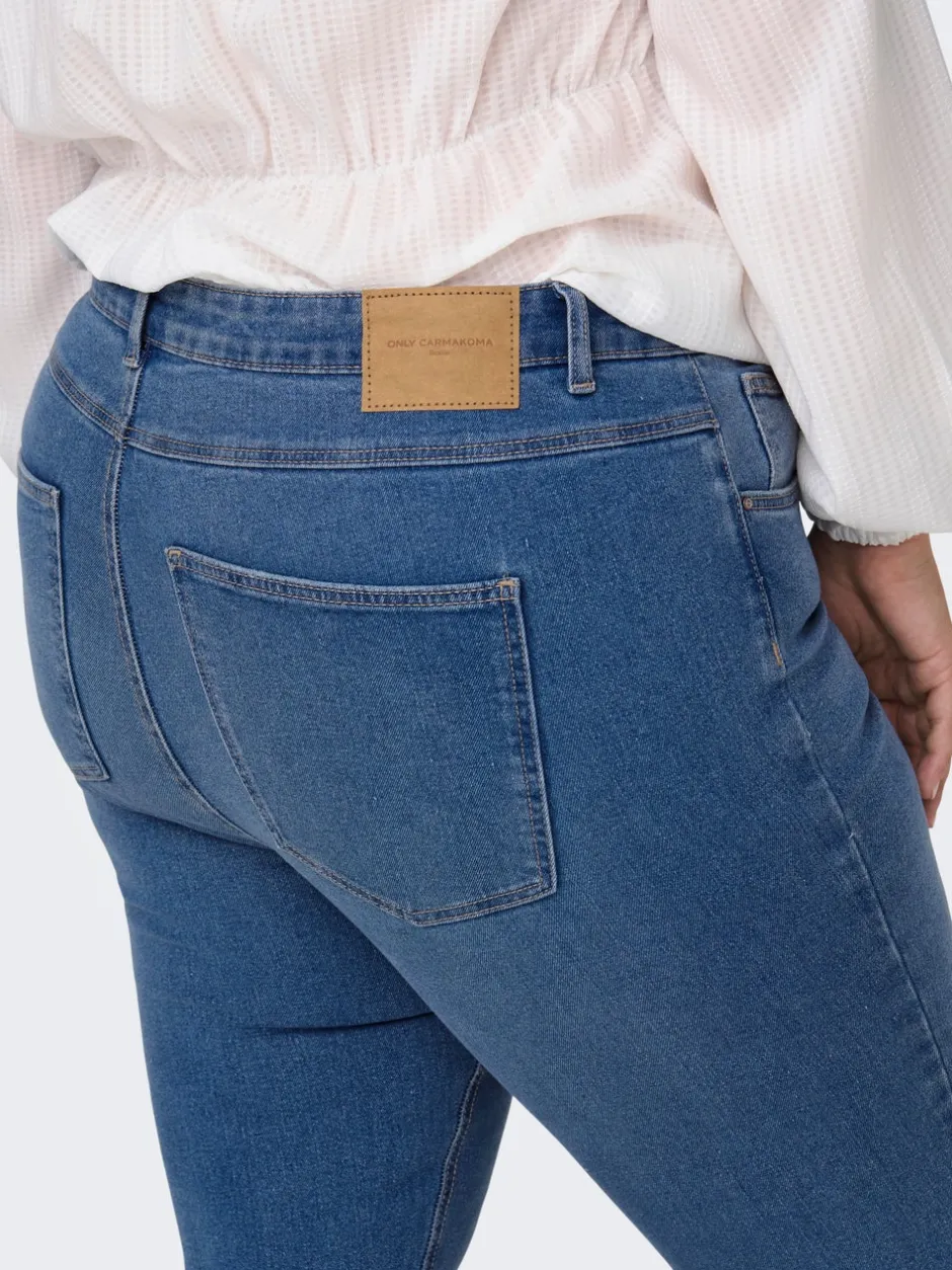 Online CARLUNA Høj talje Skinny fit Jeans Dame Jeans|Jeans