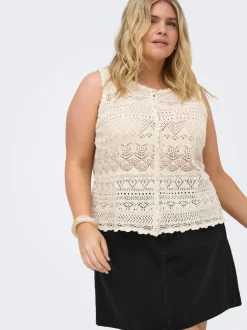 Best CARLUZA vendbar Top Dame Strik & Cardigans