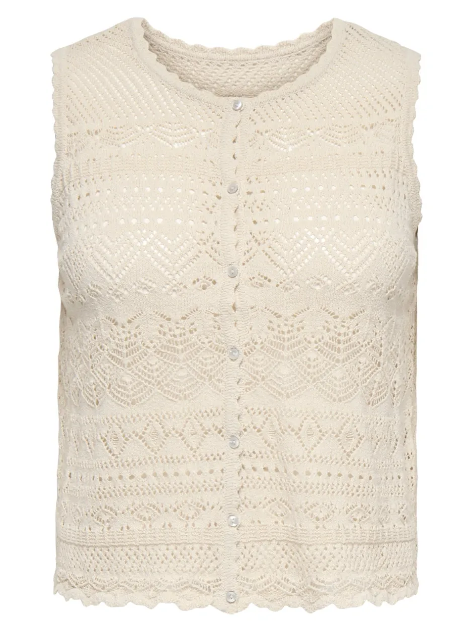 Best CARLUZA vendbar Top Dame Strik & Cardigans
