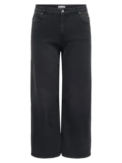 Discount CARMADISON Høj talje Wide leg fit Jeans Dame Jeans|Jeans
