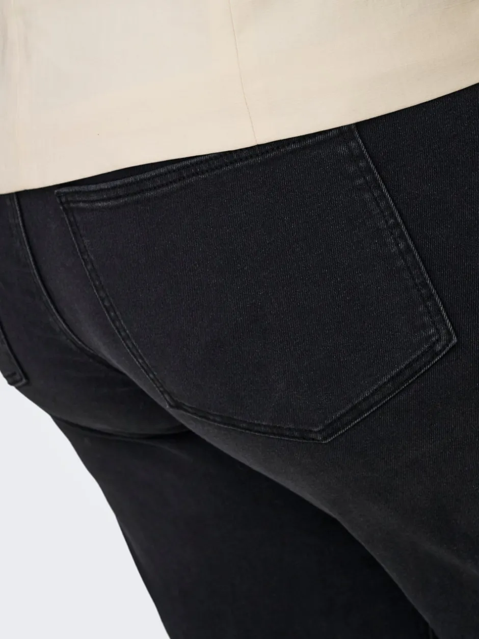 Discount CARMADISON Høj talje Wide leg fit Jeans Dame Jeans|Jeans