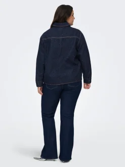 Discount CARMAGGIE Denim-skjorte Dame Double Denim|Skjorter