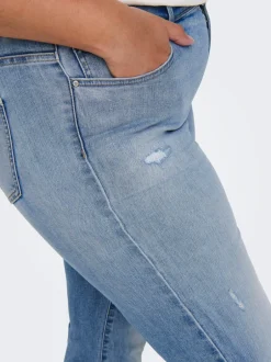 New CARMAYA Høj talje Flared fit Jeans Dame Jeans|Jeans
