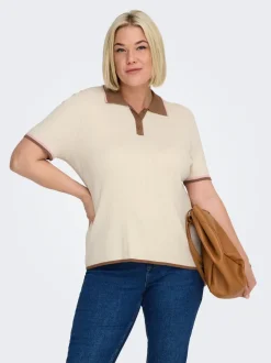 Discount CARMEDDI Strikket rullekrave Dame Strik & Cardigans