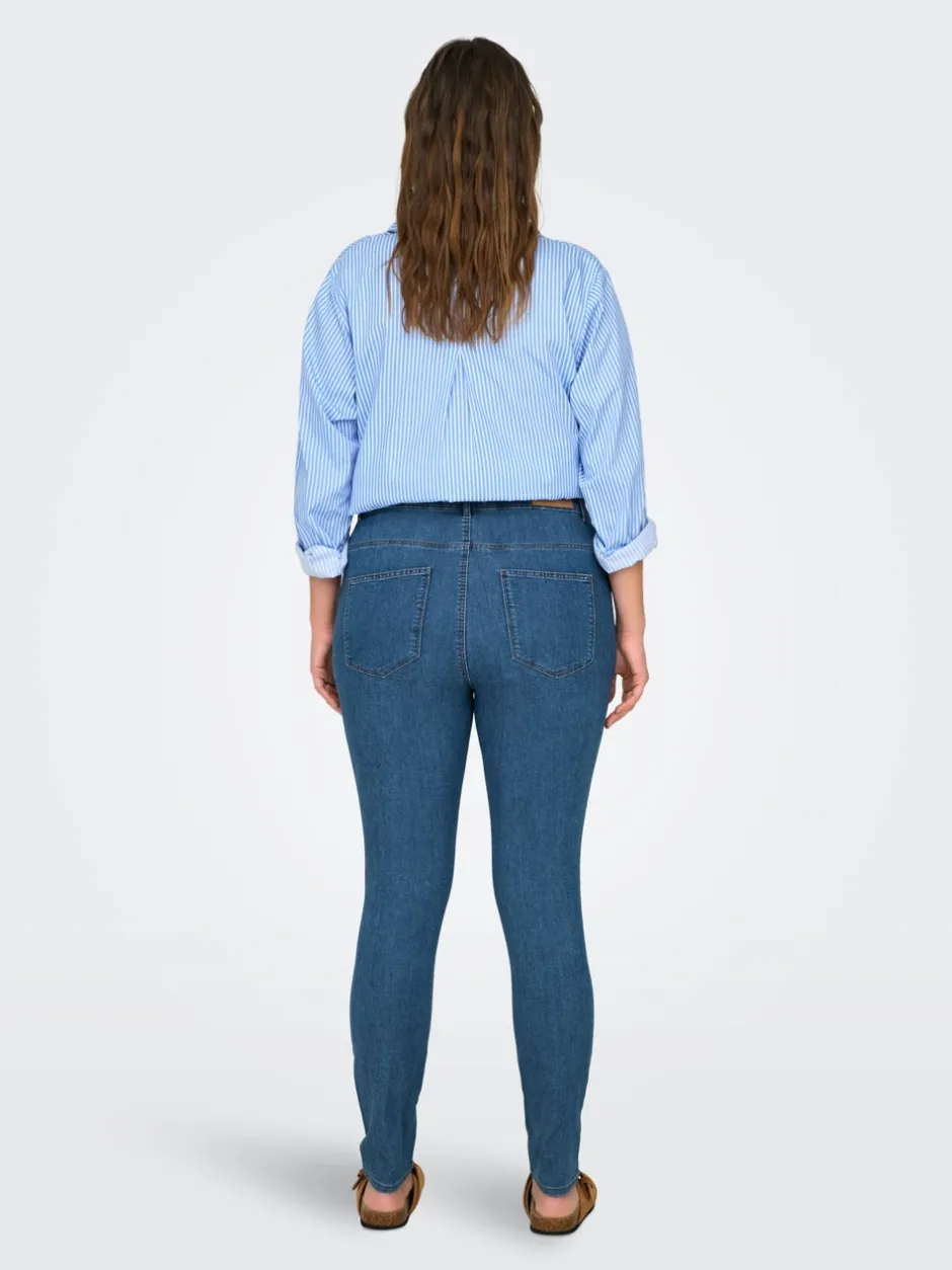 New CARMILA-IRIS Høj talje Skinny fit Ankellængde Jeans Dame Jeans|Jeans