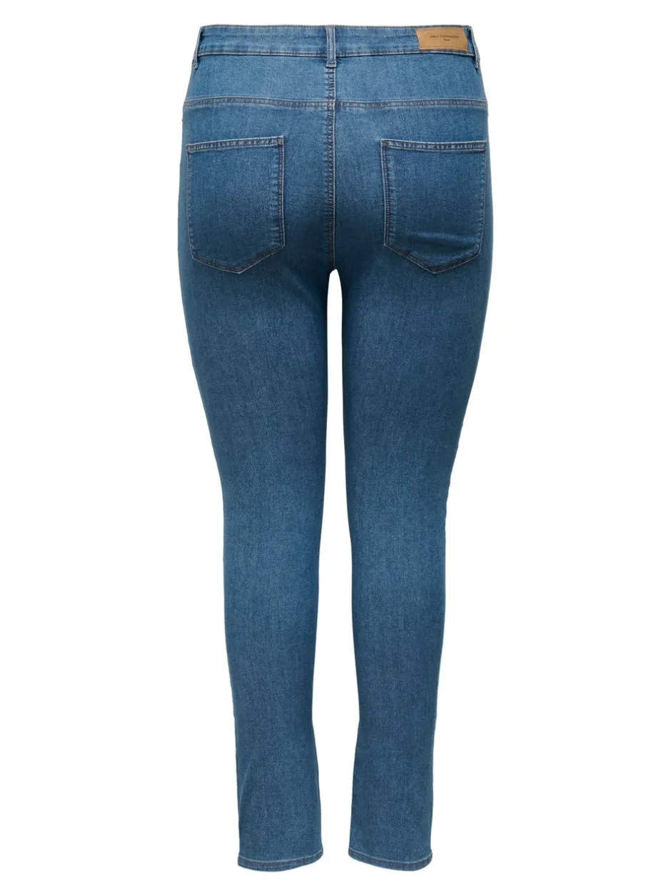 New CARMILA-IRIS Høj talje Skinny fit Ankellængde Jeans Dame Jeans|Jeans