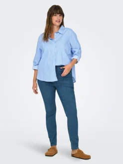 New CARMILA-IRIS Høj talje Skinny fit Ankellængde Jeans Dame Jeans|Jeans