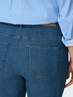 New CARMILA-IRIS Høj talje Skinny fit Ankellængde Jeans Dame Jeans|Jeans