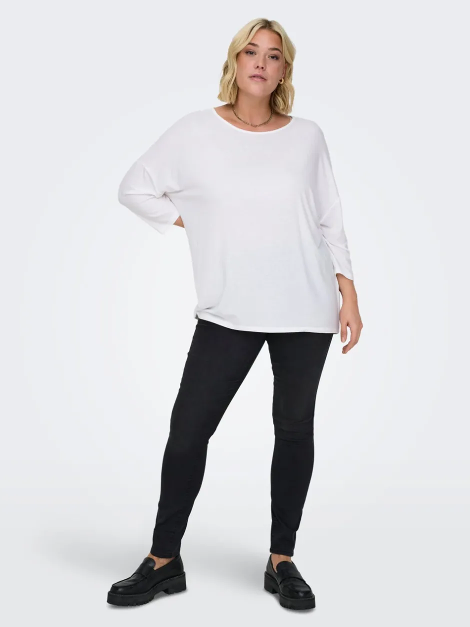 Discount CARMILA-IRIS Høj talje Skinny fit Ankellængde Jeans Dame Jeans|Jeans