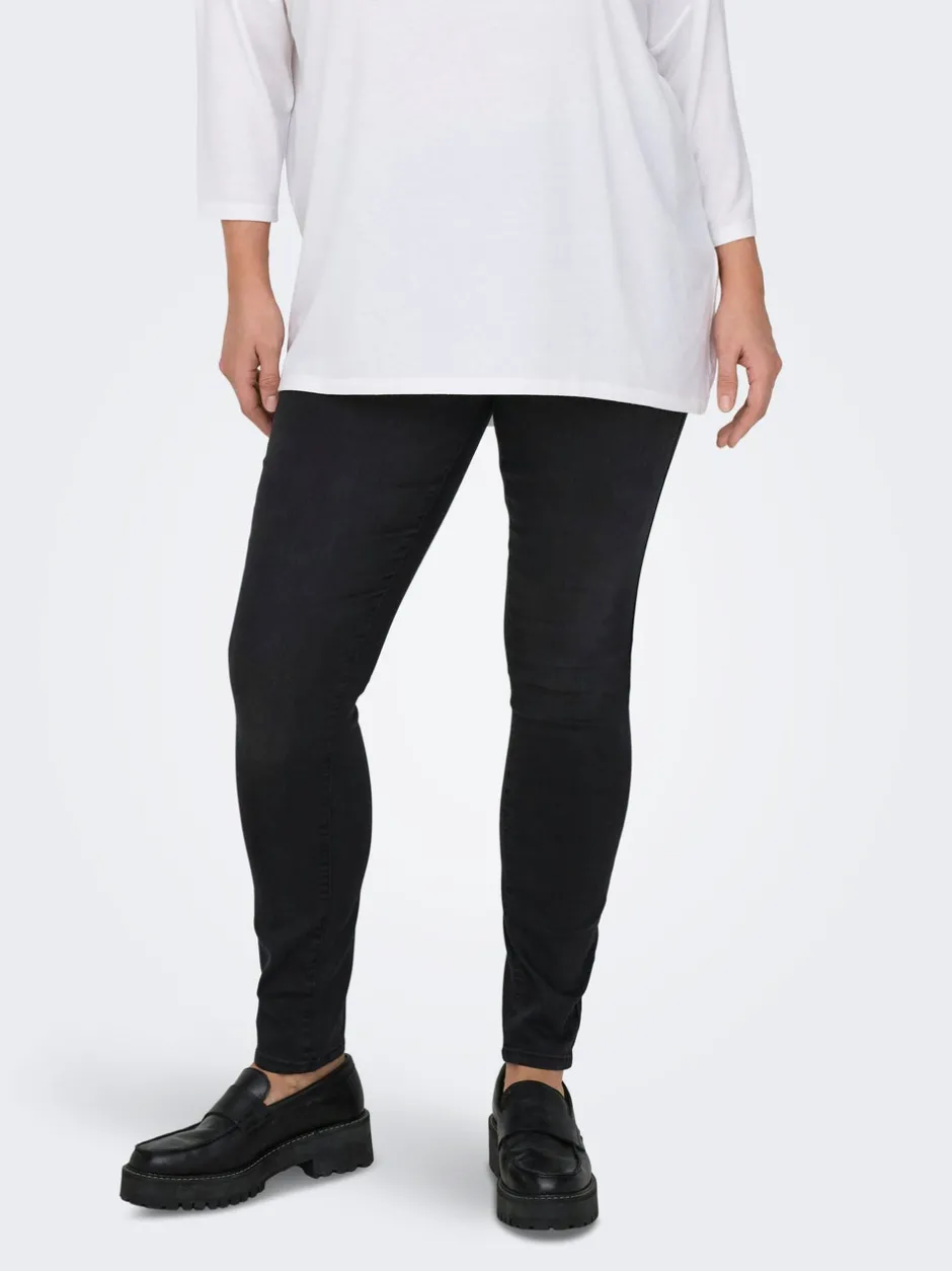 Discount CARMILA-IRIS Høj talje Skinny fit Ankellængde Jeans Dame Jeans|Jeans