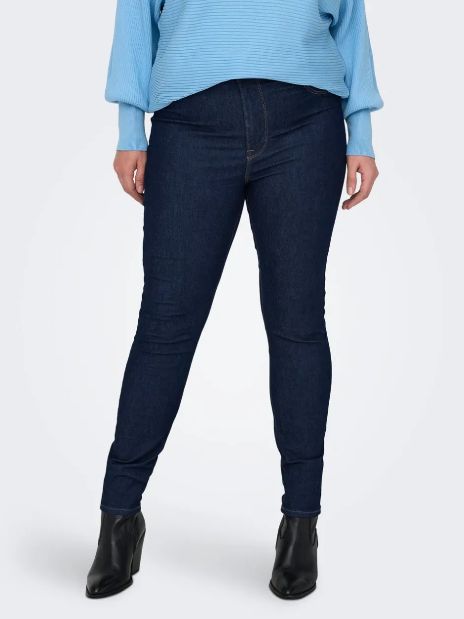 Sale CARMILA-IRIS Høj talje Skinny fit Ankellængde Jeans Dame Jeans|Jeans