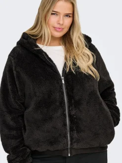 Discount CARNEWANNA Teddy-frakke Dame Jakker Og Frakker