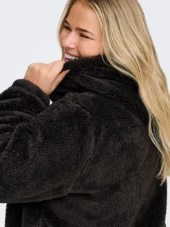 Discount CARNEWANNA Teddy-frakke Dame Jakker Og Frakker