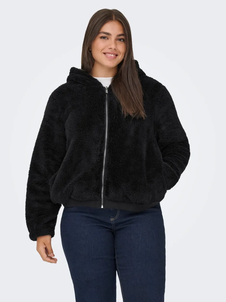 Discount CARNEWANNA Teddy-frakke Dame Jakker Og Frakker