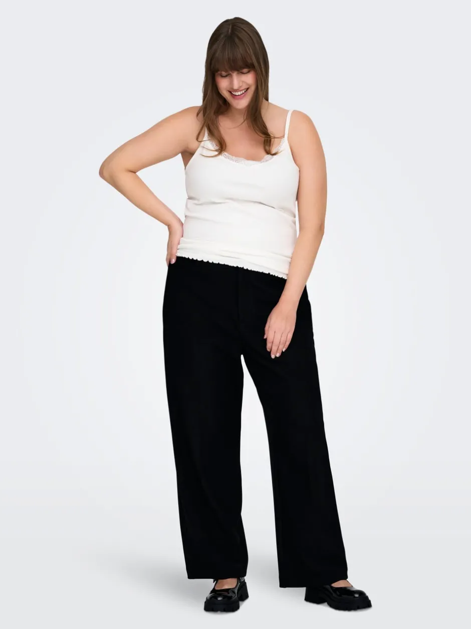 Best CARNYRA Straight fit Bukser Dame Bukser