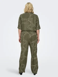 Hot CARPHOEBE Regular fit Bukser i wide fit Dame Bukser