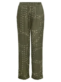 Hot CARPHOEBE Regular fit Bukser i wide fit Dame Bukser