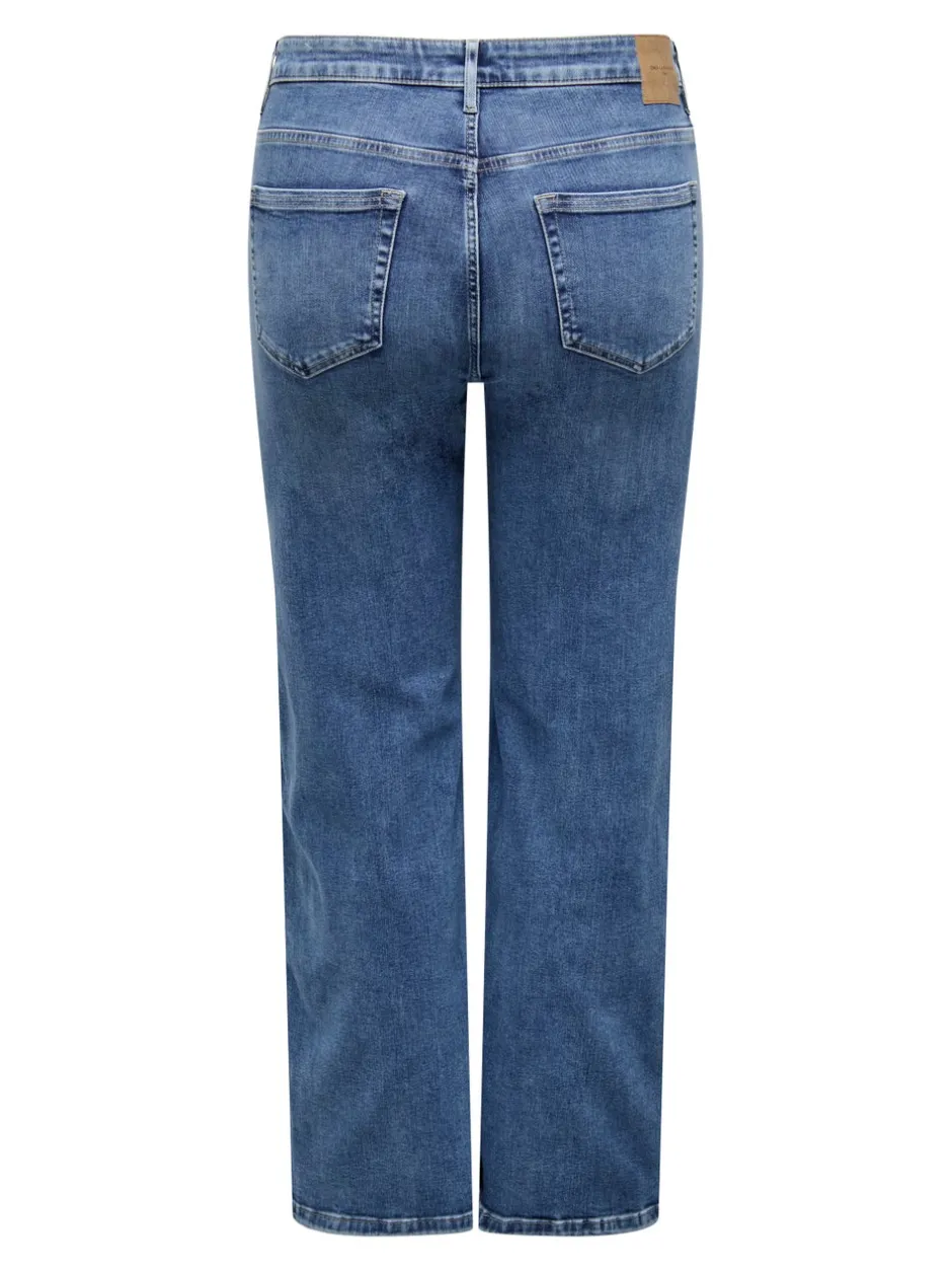CARRADISON Høj talje Wide leg fit Jeans Dame Jeans|Jeans