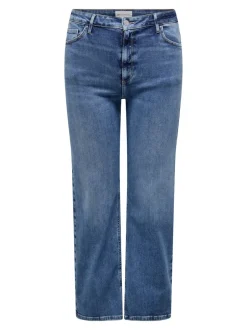 CARRADISON Høj talje Wide leg fit Jeans Dame Jeans|Jeans