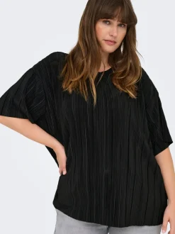 CARRAVENNA Plisseret top Dame Toppe