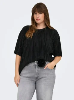 CARRAVENNA Plisseret top Dame Toppe