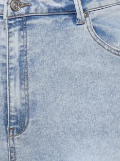 Best CARROSE Høj talje Retro flared fit Jeans Dame Jeans|Jeans