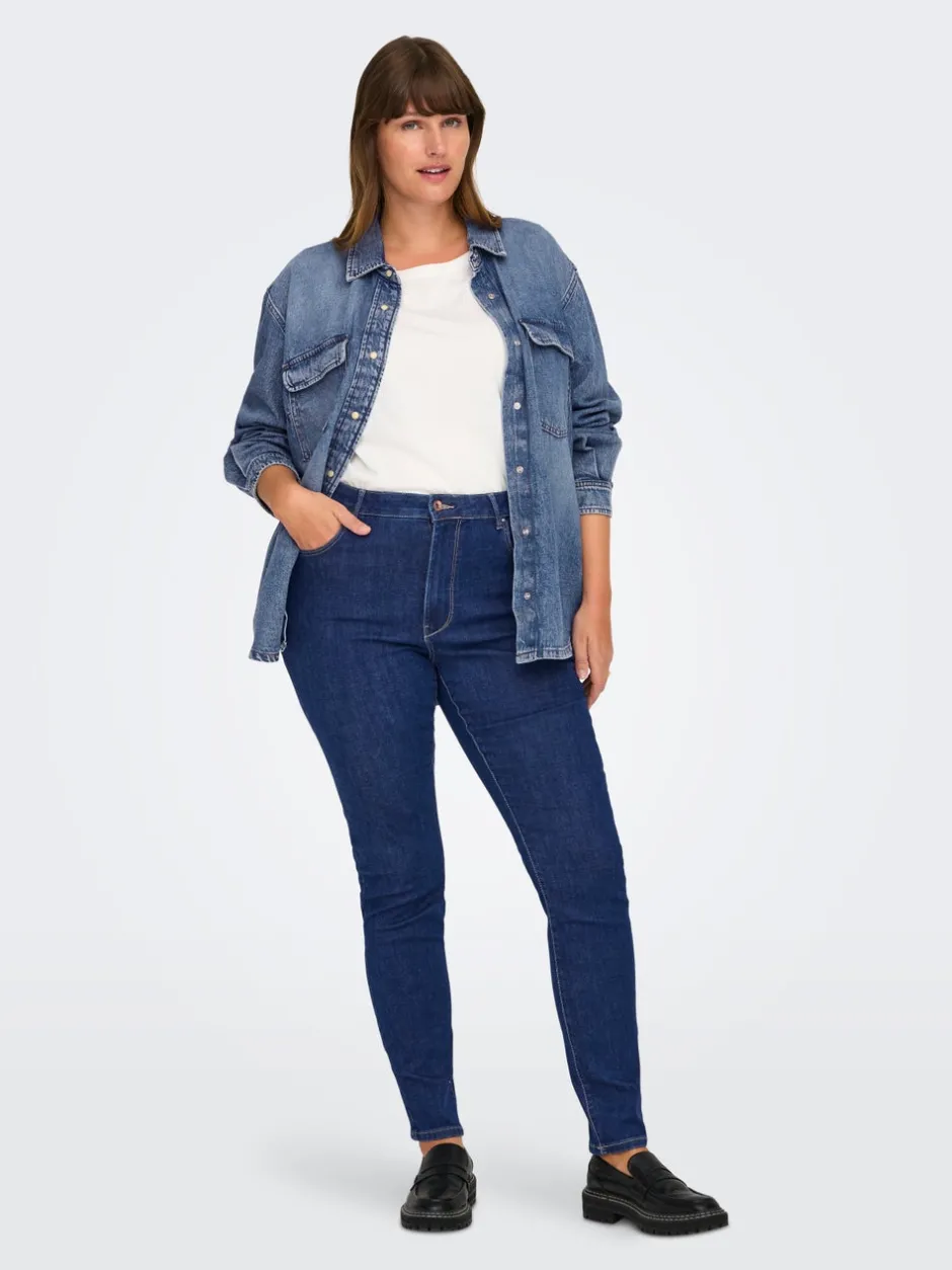 Discount CARROSE Høj talje Skinny fit Jeans Dame Jeans|Jeans