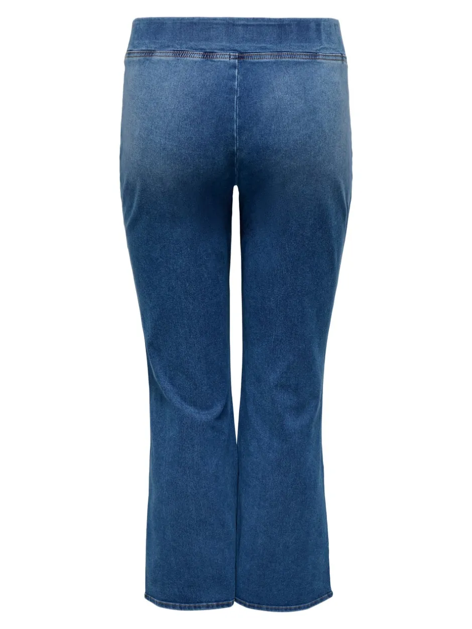 Outlet CARROYAL Mellemhøj talje Flared fit Jeans Dame Jeans|Jeans