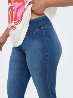 Outlet CARROYAL Mellemhøj talje Flared fit Jeans Dame Jeans|Jeans