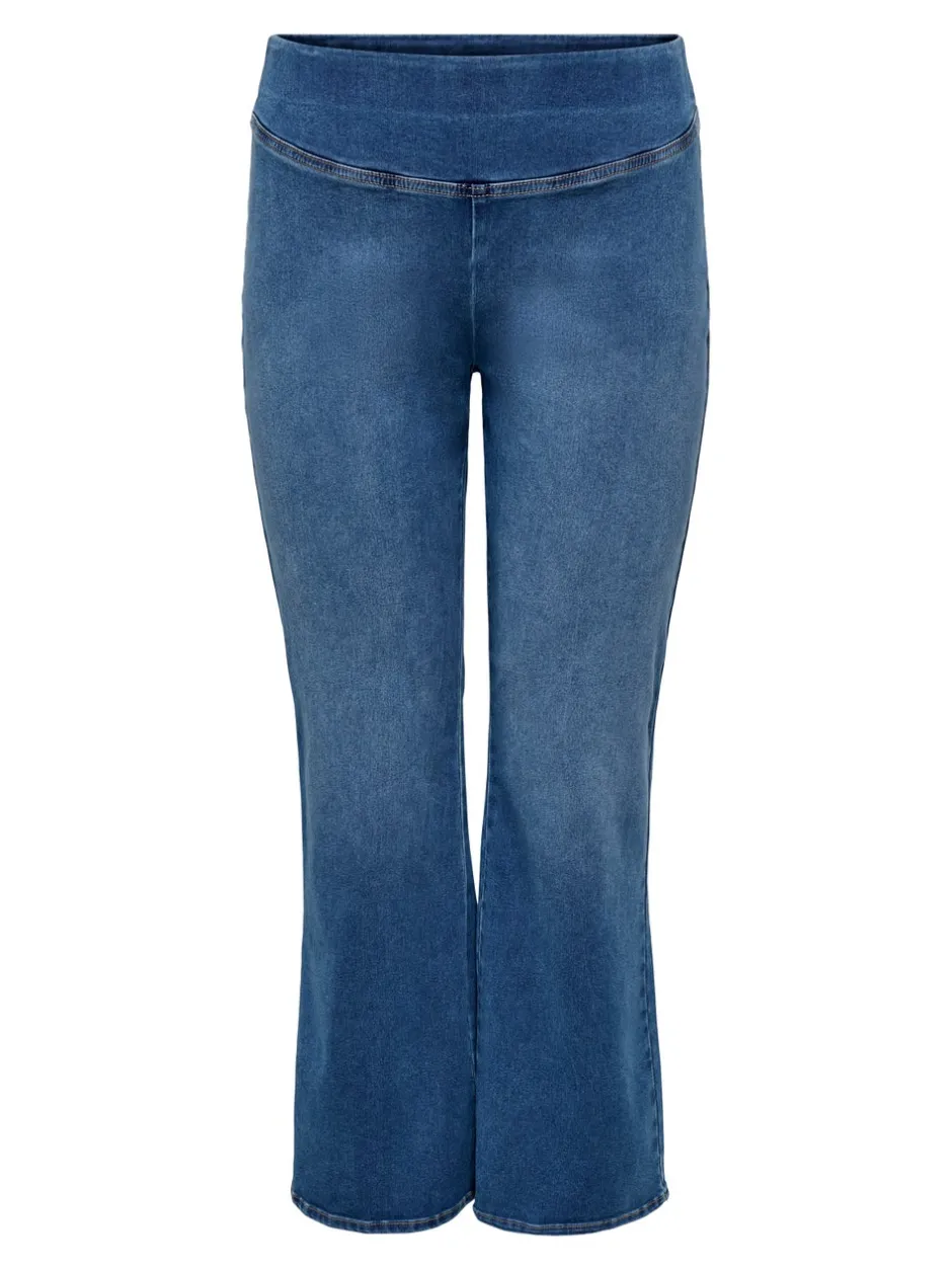 Outlet CARROYAL Mellemhøj talje Flared fit Jeans Dame Jeans|Jeans