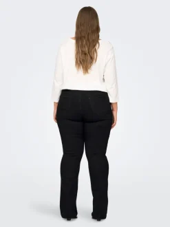 Hot CARSALLY Høj talje Flared fit Jeans Dame Jeans|Jeans