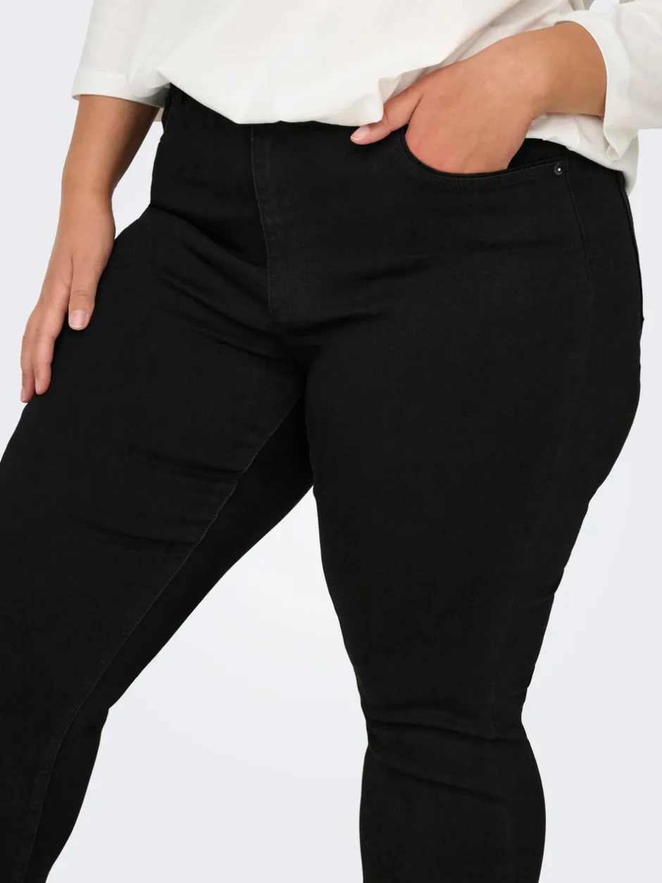 Hot CARSALLY Høj talje Flared fit Jeans Dame Jeans|Jeans