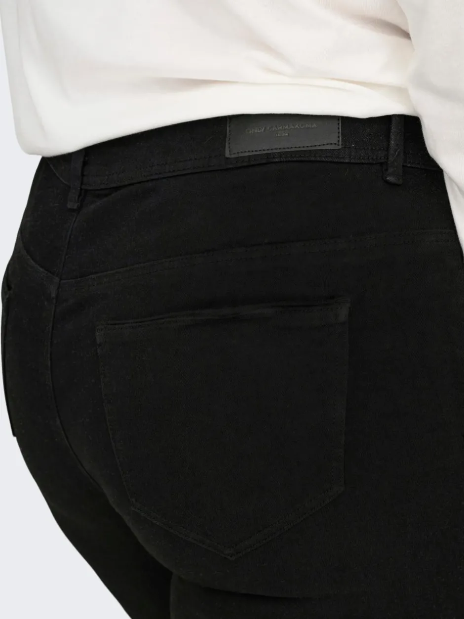 Hot CARSALLY Høj talje Flared fit Jeans Dame Jeans|Jeans