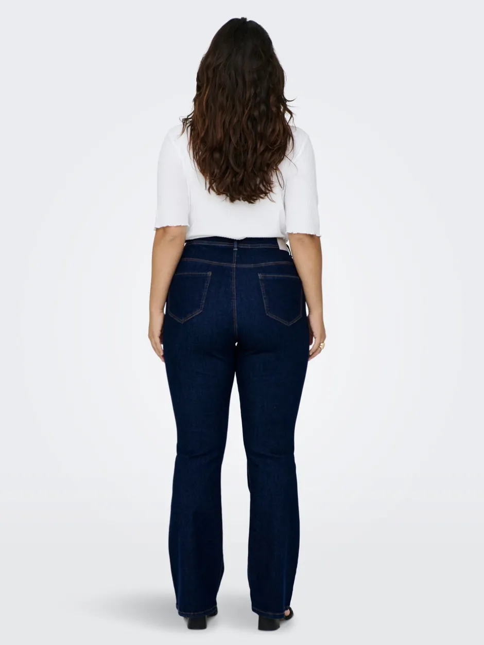 New CARSALLY Høj talje Flared fit Jeans Dame Jeans|Jeans