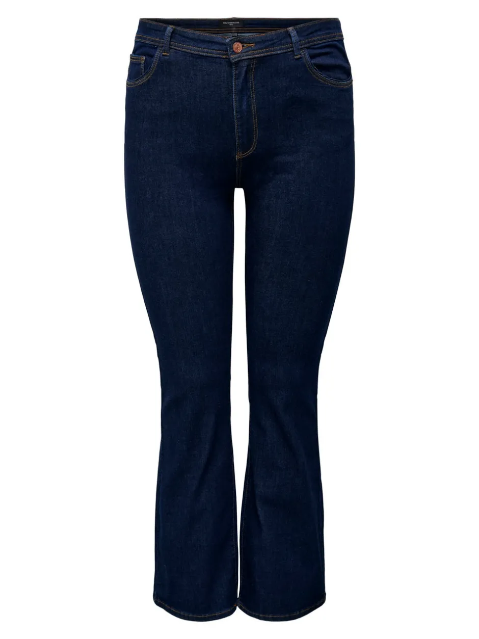 New CARSALLY Høj talje Flared fit Jeans Dame Jeans|Jeans