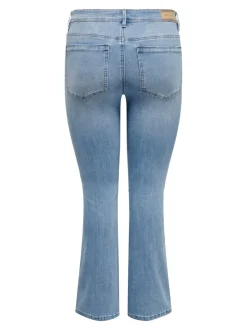 Clearance CARSALLY Høj talje Flared fit Jeans Dame Jeans|Jeans