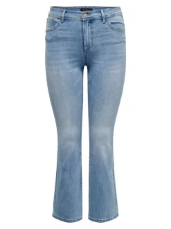 Clearance CARSALLY Høj talje Flared fit Jeans Dame Jeans|Jeans