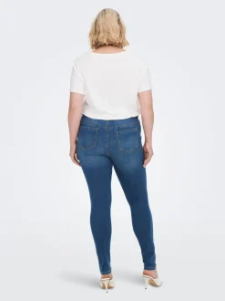 Clearance CARSALLY Mellemhøj talje Skinny fit Jeans Dame Jeans|Jeans