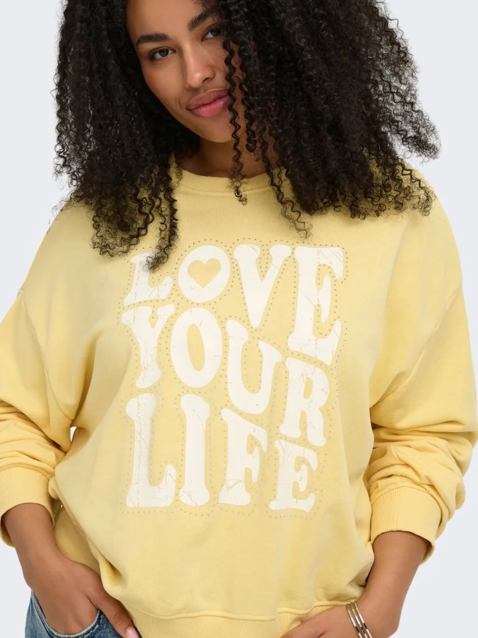 Clearance CARSANDY Sweatshirt Dame Sweatshirts