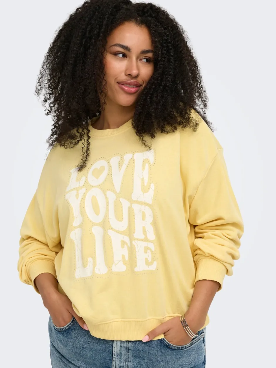 Clearance CARSANDY Sweatshirt Dame Sweatshirts