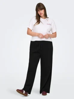 Clearance CARSCARLETT Wide leg fit Bukser i wide fit Dame Bukser