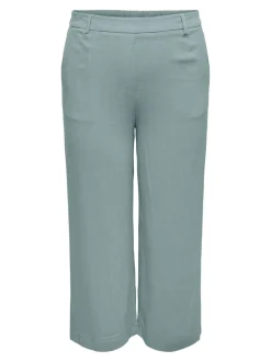 CARSIESTA Cropped fit Hør Culottebukser Dame Bukser