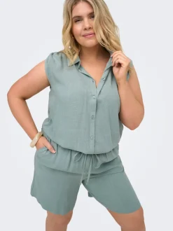 Online CARSIESTA Loose fit Hør Shorts Dame Shorts