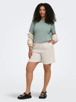 Sale CARSIESTA Loose fit Hør Shorts Dame Shorts