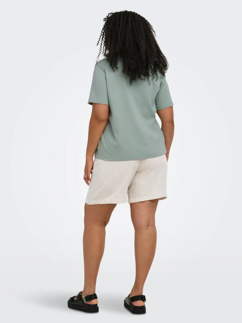 Sale CARSIESTA Loose fit Hør Shorts Dame Shorts