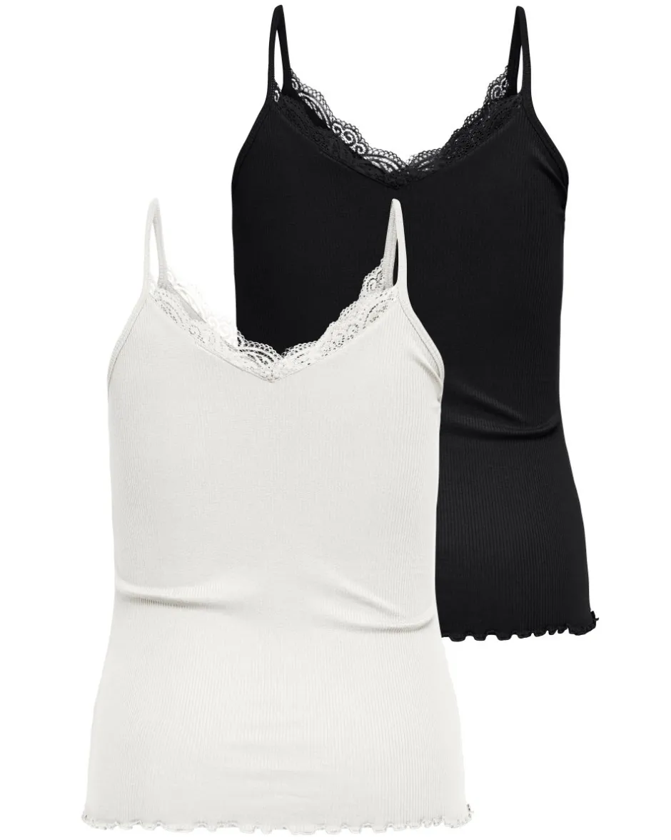 Hot CARSILLE 2-pack Top Dame Toppe