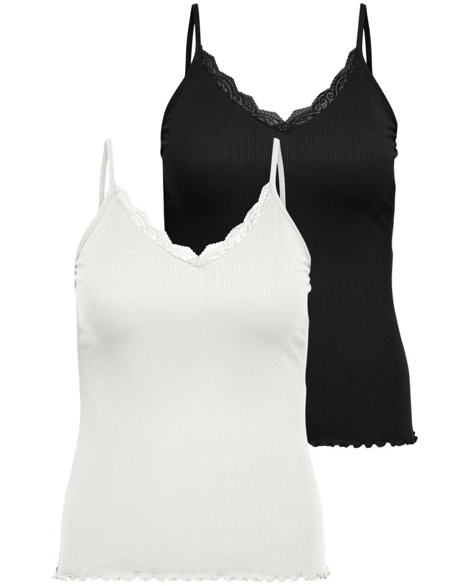 Hot CARSILLE 2-pack Top Dame Toppe